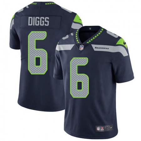 Nike Seahawks #6 Quandre Diggs Steel Blue Team Color Men's Stitched NFL Vapor Untouchable Limited Jersey