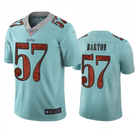 Seattle Seahawks #57 Cody Barton Light Blue Vapor Limited City Edition NFL Jersey