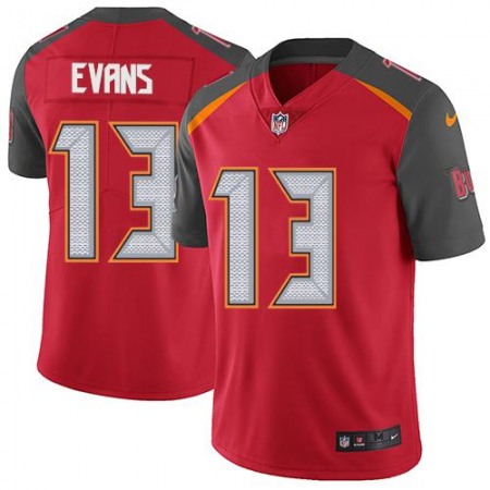 Nike Buccaneers #13 Mike Evans Red Team Color Men's Stitched NFL Vapor Untouchable Limited Jersey