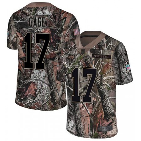 Nike Buccaneers #17 Russell Gage Camo Men's Stitched NFL Limited Rush Realtree Jersey