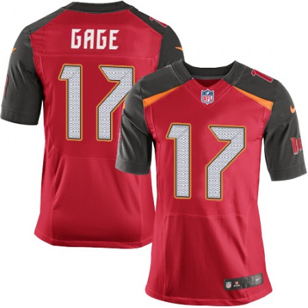 Nike Buccaneers #17 Russell Gage Red Team Color Men's Stitched NFL Vapor Untouchable Elite Jersey