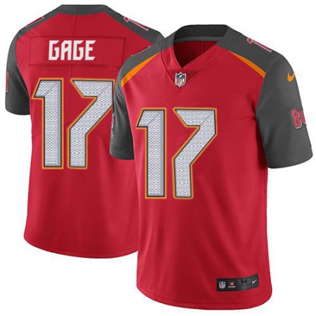 Nike Buccaneers #17 Russell Gage Red Team Color Men's Stitched NFL Vapor Untouchable Limited Jersey