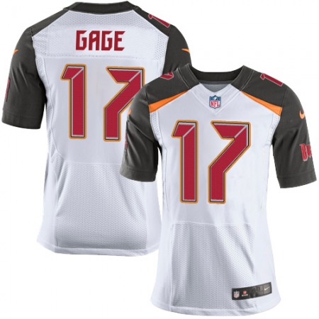 Nike Buccaneers #17 Russell Gage White Men's Stitched NFL New Elite Jersey