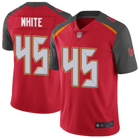 Nike Buccaneers #45 Devin White Red Team Color Men's Stitched NFL Vapor Untouchable Limited Jersey