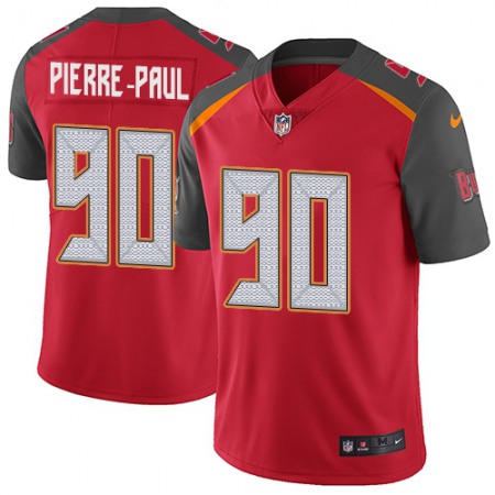 Nike Buccaneers #90 Jason Pierre-Paul Red Team Color Men's Stitched NFL Vapor Untouchable Limited Jersey