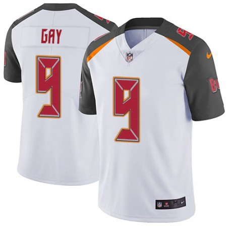 Nike Buccaneers #9 Matt Gay White Men's Stitched NFL Vapor Untouchable Limited Jersey