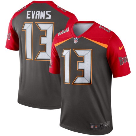 Tampa Bay Buccaneers #13 Mike Evans Nike Inverted Legend Jersey Brown