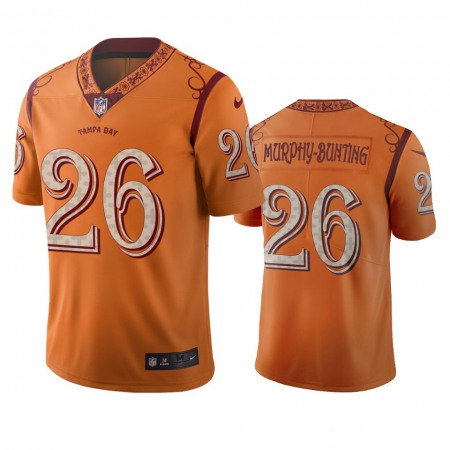 Tampa Bay Buccaneers #26 Sean Murphy-Bunting Orange Vapor Limited City Edition Jersey