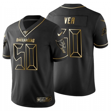 Tampa Bay Buccaneers #50 Vita Vea Men's Nike Black Golden Limited NFL 100 Jersey