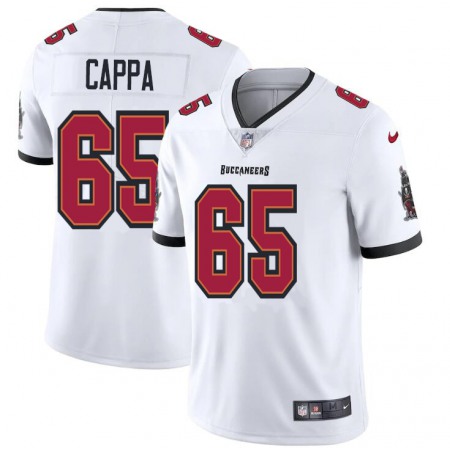 Tampa Bay Buccaneers #65 Alex Cappa Men's Nike White Vapor Limited Jersey