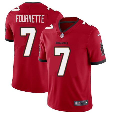 Tampa Bay Buccaneers #7 Leonard Fournette Men's Nike Red Vapor Limited Jersey