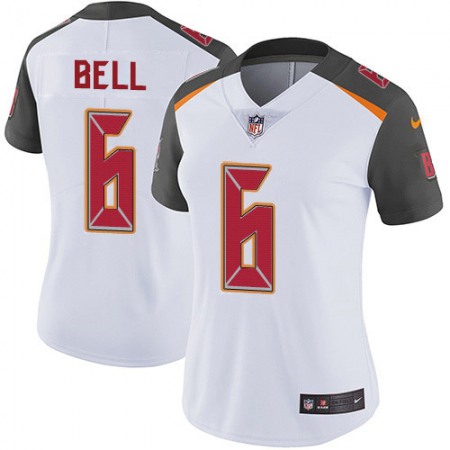 Nike Buccaneers #6 Le'Veon Bell White Women's Stitched NFL Vapor Untouchable Limited Jersey