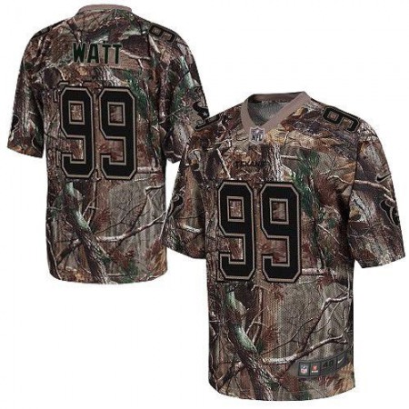 Nike Texans #99 J.J. Watt Camo Youth Stitched NFL Realtree Elite Jersey