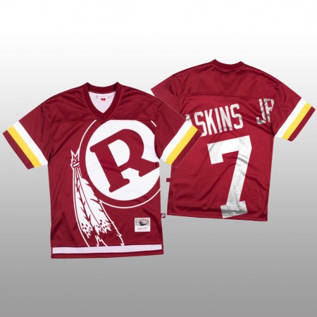 NFL Washington Commanders #7 Dwayne Haskins Jr. Red Men's Mitchell & Nell Big Face Fashion Limited NFL Jersey