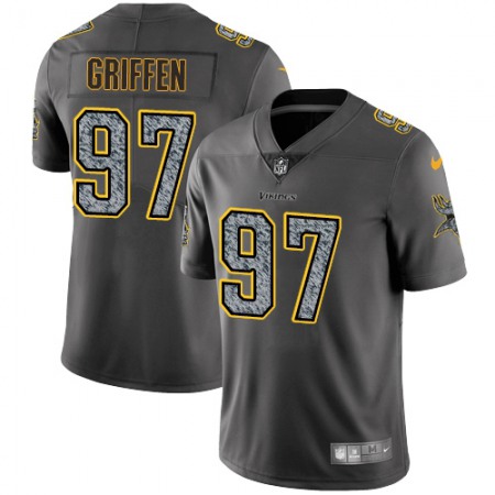 Nike Vikings #97 Everson Griffen Gray Static Youth Stitched NFL Vapor Untouchable Limited Jersey