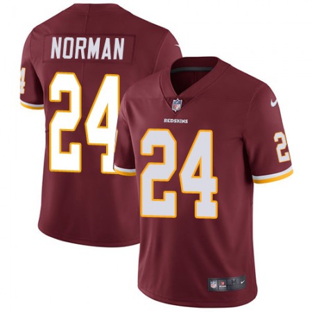 Nike Commanders #24 Josh Norman Burgundy Red Team Color Men's Stitched NFL Vapor Untouchable Limited Jersey