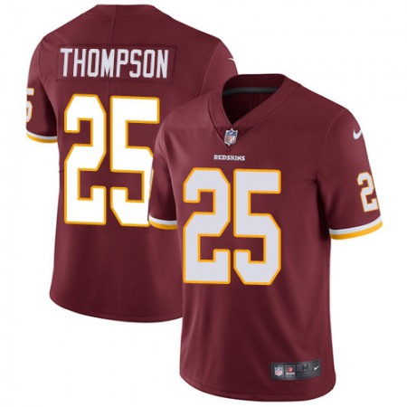 Nike Commanders #25 Chris Thompson Burgundy Red Team Color Men's Stitched NFL Vapor Untouchable Limited Jersey