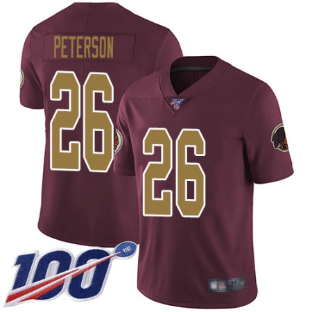 Nike Commanders #26 Adrian Peterson Burgundy Red Alternate Men's Stitched NFL 100th Season Vapor Limited Jersey