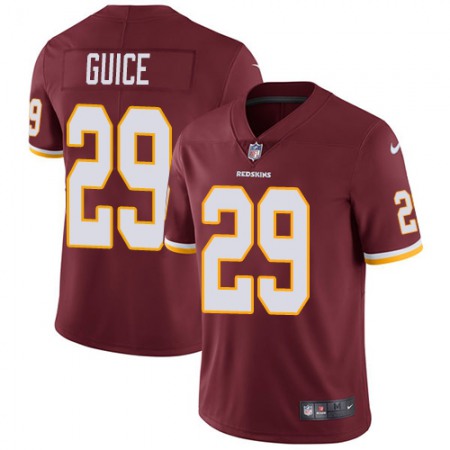 Nike Commanders #29 Derrius Guice Burgundy Red Team Color Men's Stitched NFL Vapor Untouchable Limited Jersey