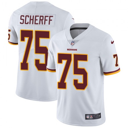 Nike Commanders #75 Brandon Scherff White Men's Stitched NFL Vapor Untouchable Limited Jersey