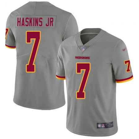 Nike Commanders #7 Dwayne Haskins Jr Gray Men's Stitched NFL Limited Inverted Legend Jersey