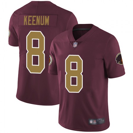 Nike Commanders #8 Case Keenum Burgundy Red Alternate Men's Stitched NFL Vapor Untouchable Limited Jersey