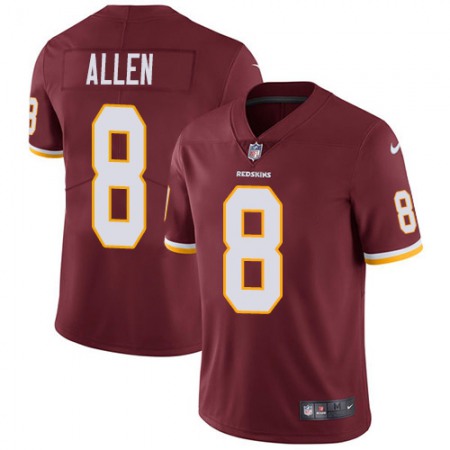 Nike Commanders #8 Kyle Allen Burgundy Red Team Color Men's Stitched NFL Vapor Untouchable Limited Jersey