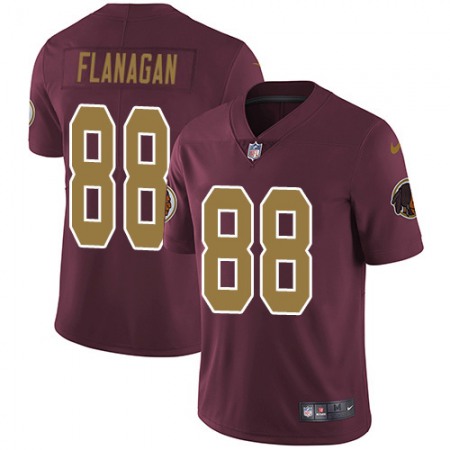 Nike Commanders #88 Matt Flanaga Burgundy Red Alternate Men's Stitched NFL Vapor Untouchable Limited Jersey