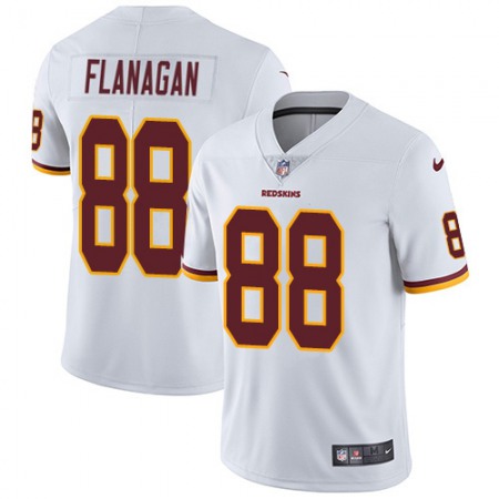 Nike Commanders #88 Matt Flanaga White Men's Stitched NFL Vapor Untouchable Limited Jersey