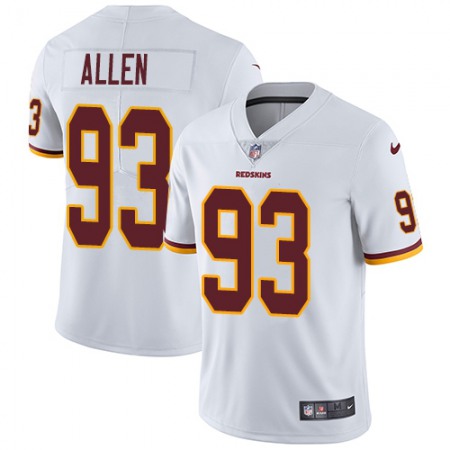 Nike Commanders #93 Jonathan Allen White Men's Stitched NFL Vapor Untouchable Limited Jersey