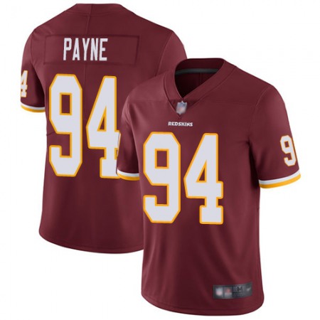 Nike Commanders #94 Da'Ron Payne Burgundy Red Team Color Men's Stitched NFL Vapor Untouchable Limited Jersey