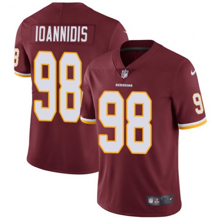 Nike Commanders #98 Matt Ioannidis Burgundy Red Team Color Men's Stitched NFL Vapor Untouchable Limited Jersey